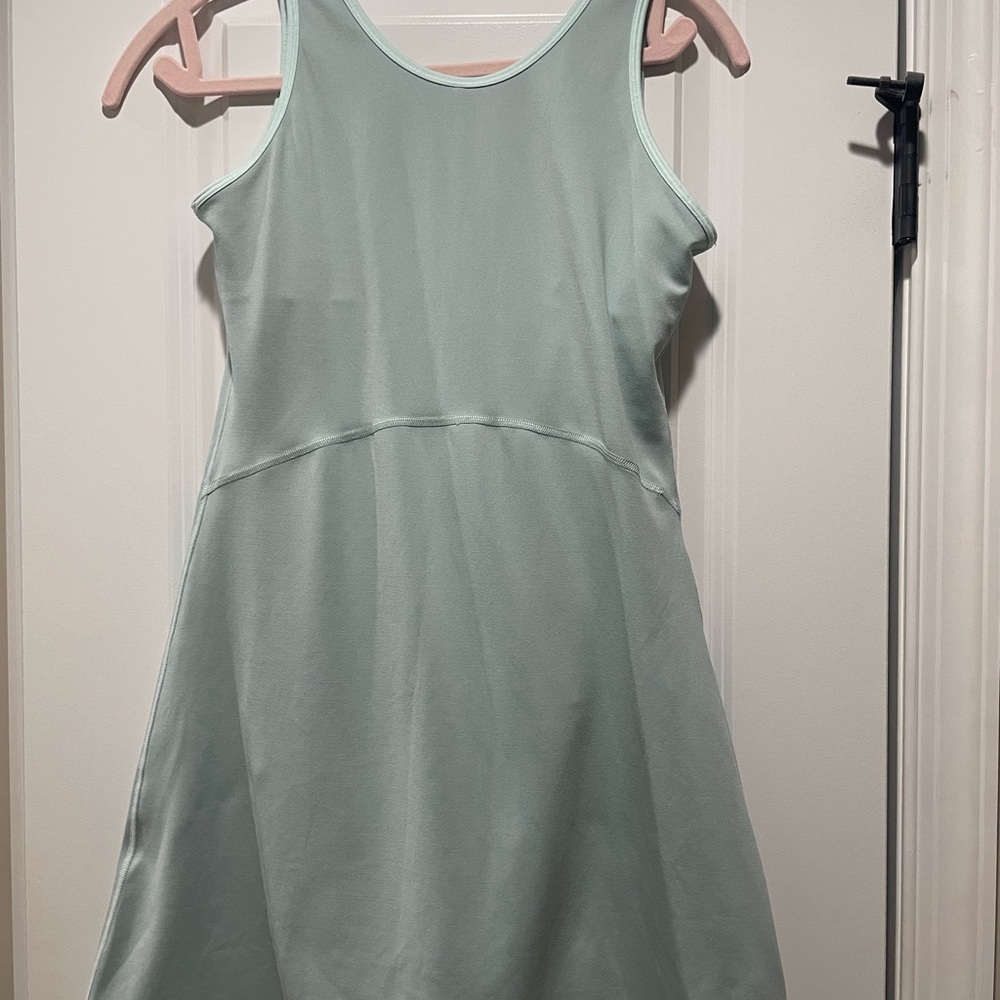 Athleta Kids Casual Dress in Light Green